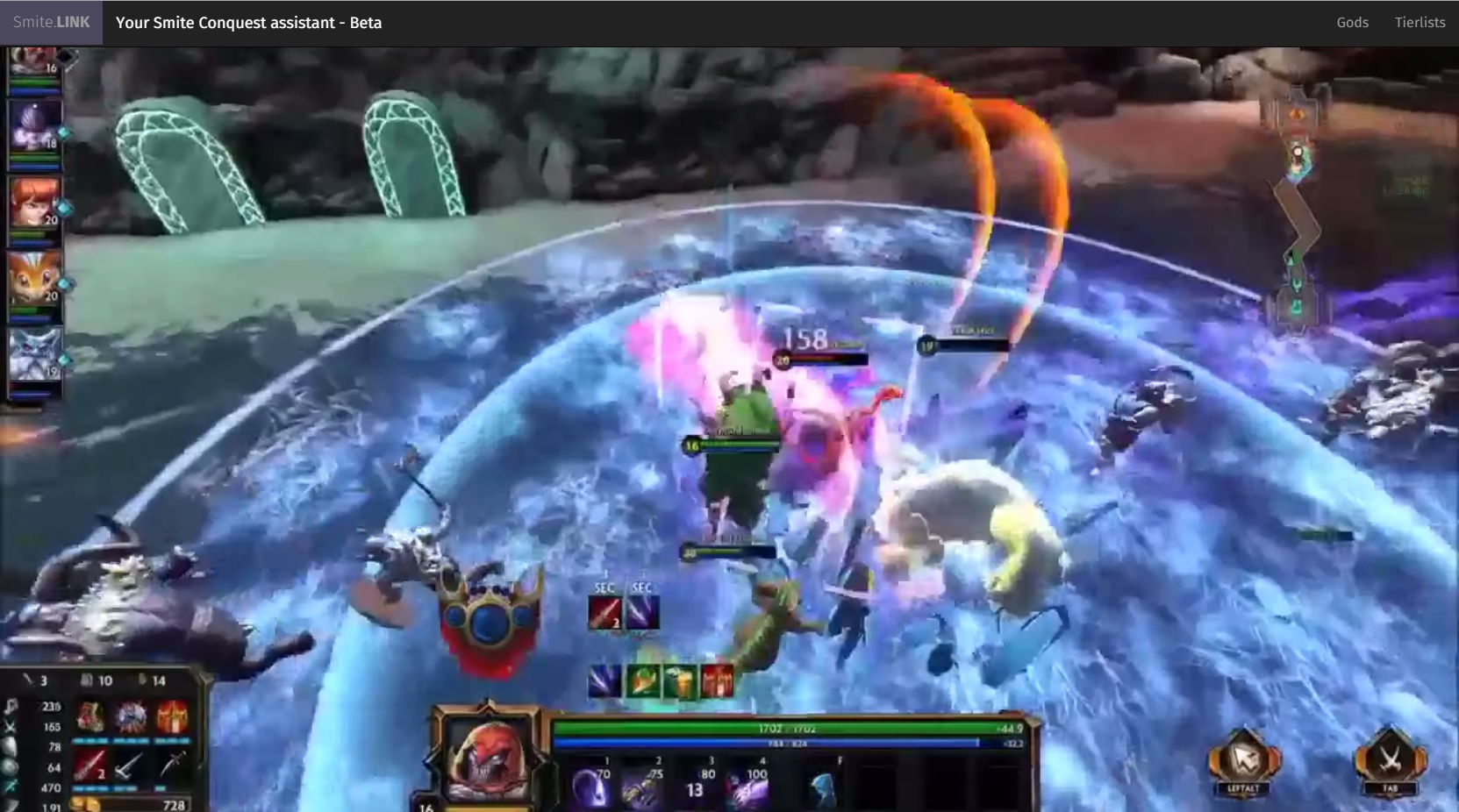 Smite.link: A Smite conquest assistant